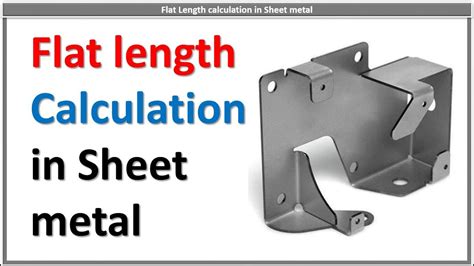 sheet metal flat length calculator|sheet metal flat layout calculator.